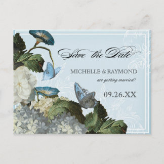 Morning Glory Hydrangea - Save the Date Briefkaart