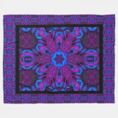 Morning Glory Light Fleece Deken (Voorkant (Horizontaal))