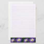 Morning Glory Lined Briefpapier (Voorkant / Achterkant)