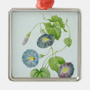 morning glory metalen ornament