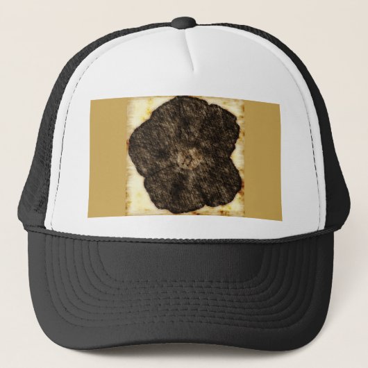 Morning Glory Old Time Sketch Trucker Pet (Voorkant)