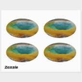 Morning Glory Pool Oval Stickers (Vel)