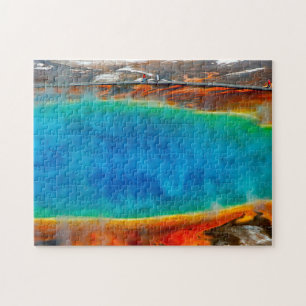 Morning Glory Pool Yellowstone. Legpuzzel