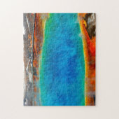 Morning Glory Pool Yellowstone Legpuzzel (Verticaal)