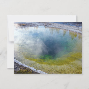 Morning Glory Pool, Yellowstone National Park Briefkaart