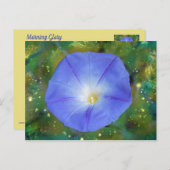 Morning Glory Post Kaart (Voorkant / Achterkant)