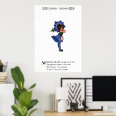 Morning-Glory Poster (Thuiskantoor)