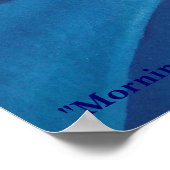 Morning Glory Poster (Hoek)