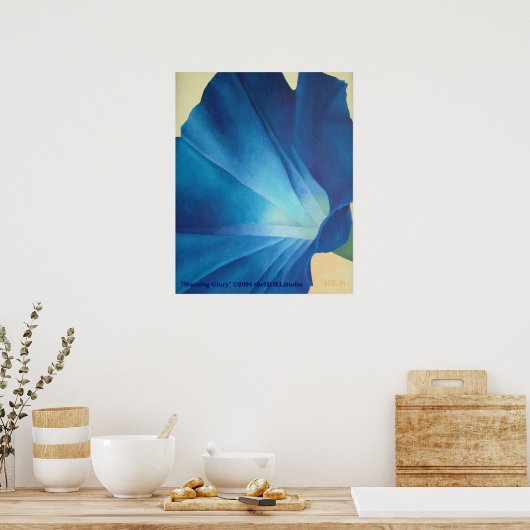 Morning Glory Poster (Keuken)
