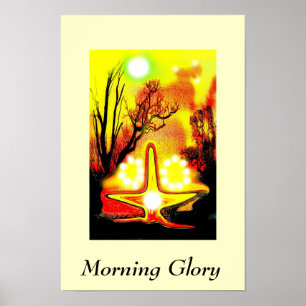 Morning glory poster