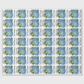 Morning Glory  Seed Packet Cadeaupapier (Vlak)