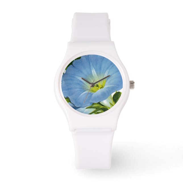 Morning Glory  Seed Packet Horloge (Voorkant)