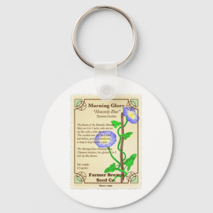 Morning Glory Seed Packet Sleutelhanger