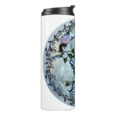 Morning Glory Shadow Fairy en Cosmic Cat Thermosbeker (Gedraaid links)