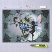 Morning Glory Shadow Fairy en Cosmic Cat Tissuepapier (Craft)