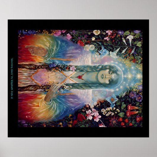 'Morning Glory' van Elizabeth Kyle Poster (Voorkant)