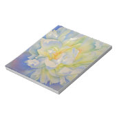 Morning Glow | schilderij van witte waterverf Notitieblok (Gedraaid)