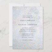 Morning Haze, Monet, faire-part de mariage d'art (Devant)