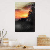 Morning heeft gebroken fine art print (Keuken)