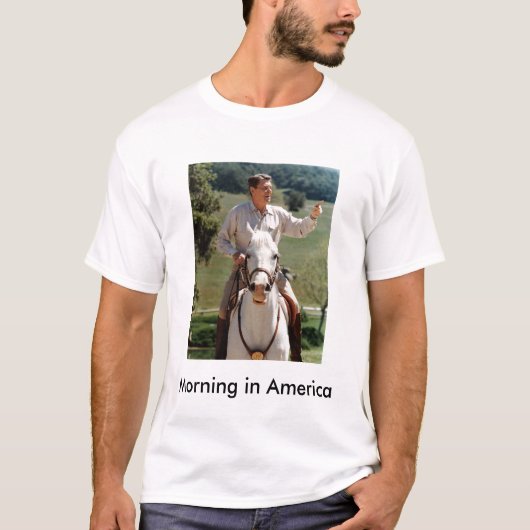 Morning in Amerika T-shirt (Voorkant)