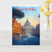 Morning in Rome Kaart (Gele Bloem)