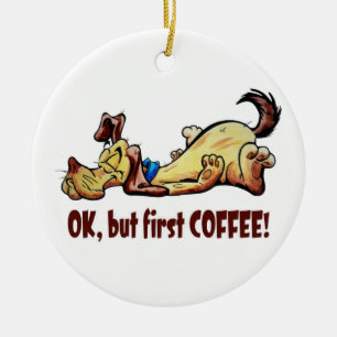 Morning Joe Keramisch Ornament