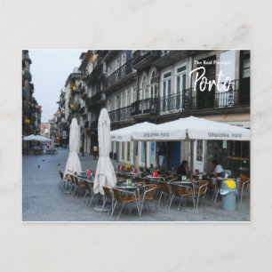 Morning koffie in Porto - The Real Portugal Briefkaart
