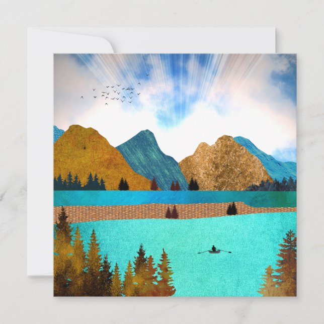 Morning Lake Rower (Voorkant)