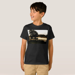 Morning Lake Scene bcna T-shirt