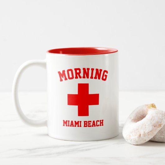 Morning Lifesaver Personnaliser la Mug de café (Avec donut)