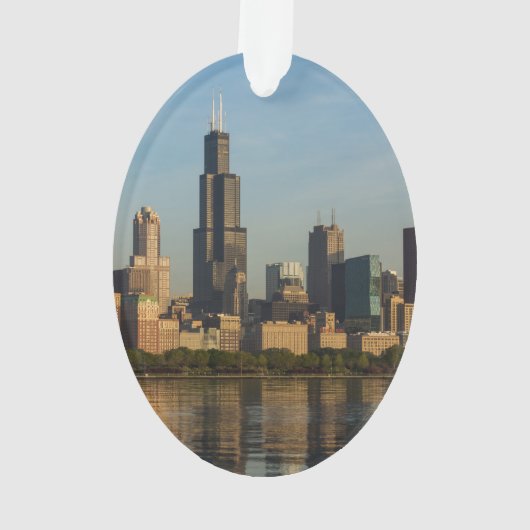 Morning Light bij Willis Ornament (achterkant)