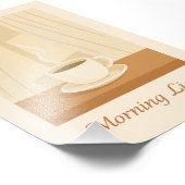 Morning Light Coffee Poster (Coin)