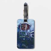 Morning Light, Harbour Island, Bahamas Bagagelabel (Achterkant verticaal)