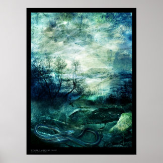 Morning Light van de winter Poster