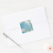 Morning Light Vierkante Sticker (Envelop)