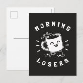 Morning Losers Briefkaart (Voorkant / Achterkant)