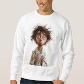 Morning Madness: koffie eerst, vragen later Trui (Voorkant)