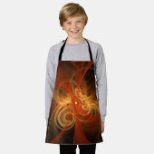 Morning Magic Abstract Art Apron Schort (Gedragen)