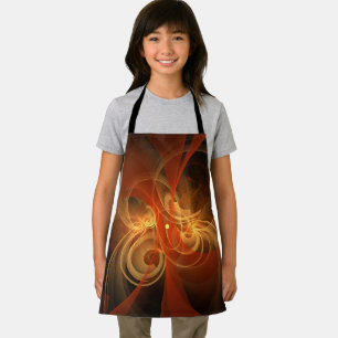 Morning Magic Abstract Art Apron Schort