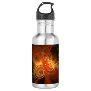 Morning Magic Abstract Art Bottle Waterfles