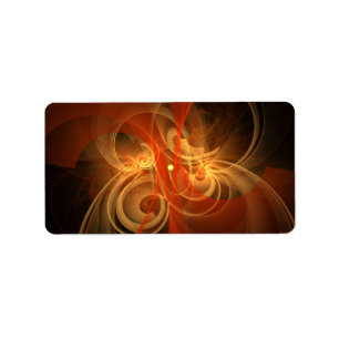 Morning Magic Abstract Art Etiket