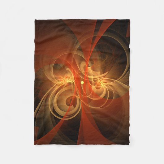 Morning Magic Abstract Art Fleece Deken (Voorkant)