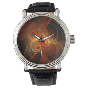 Morning Magic Abstract Art Horloge