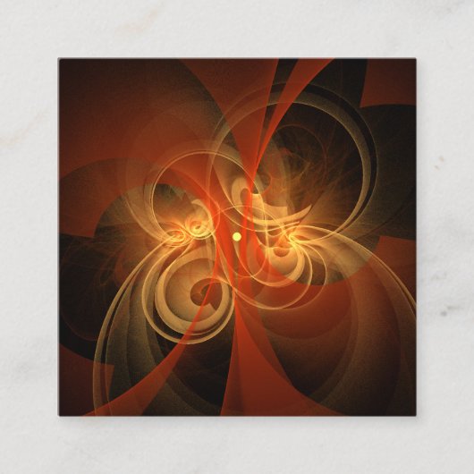 Morning Magic Abstract Art Informatiekaartje (Voorkant)