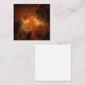 Morning Magic Abstract Art Informatiekaartje (Voorkant / Achterkant)