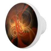 Morning Magic Abstract Art Keramische Knop (Rechts)