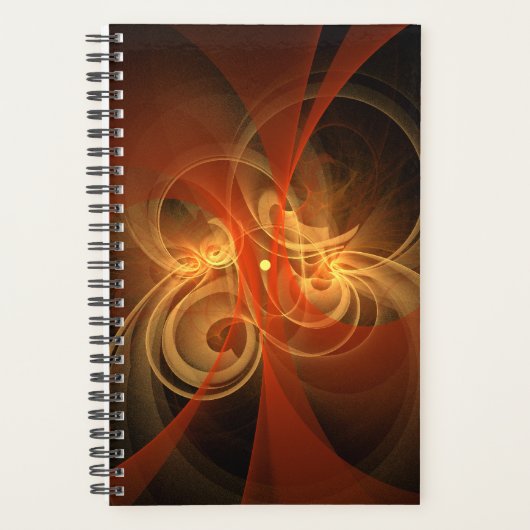 Morning Magic Abstract Art Planner (Voorkant)