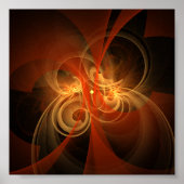 Morning Magic Abstract Art Poster (Voorkant)