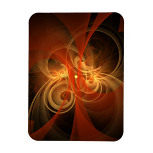 Morning Magic Abstract Art Premium Magnet Magneet