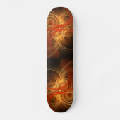 Morning Magic Abstrait Art Skateboard (Recto)